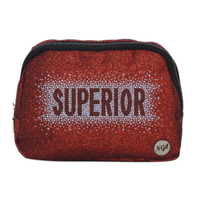 Black Superior with Blue Scatter - Glitter Belt Bag Thumbnail