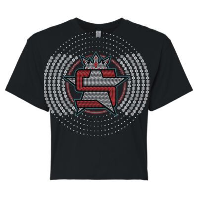 Superior Circles - Girls Crop Top Thumbnail