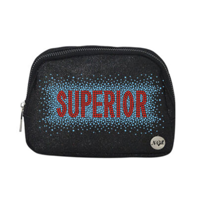 Red Superior Blue Scatter - Glitter Belt Bag Thumbnail