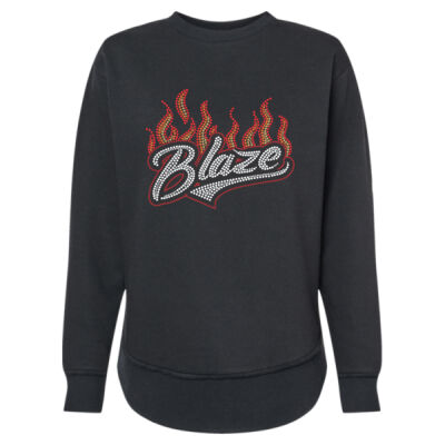 Blaze - Women's Weekend Fleece Crewneck Sweatshirt Thumbnail