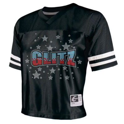 Glitz - Cropped Dazzle Football Jersey Thumbnail