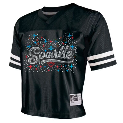 Sparkle - Cropped Dazzle Football Jersey Thumbnail