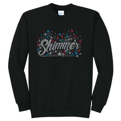 Shimmer with Superior Sleeve - Core Fleece Crewneck Sweatshirt Thumbnail