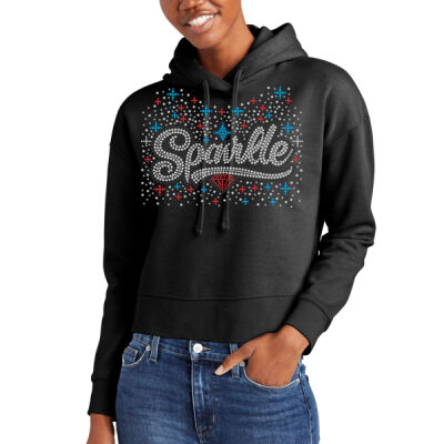 Sparkle with Superior Sleeve - Women's V.I.T. Fleece Hoodie Thumbnail