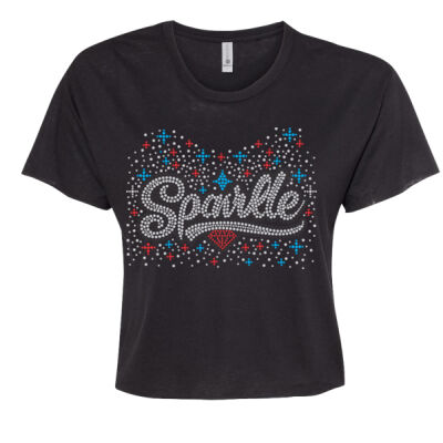 Sparkle - Women's Festival Crop Top Thumbnail