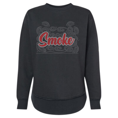 Smoke - Women's Weekend Fleece Crewneck Sweatshirt Thumbnail