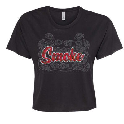 Smoke - Women's Festival Crop Top Thumbnail