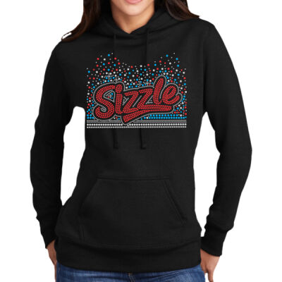 Sizzle - Women's Core Fleece Pullover Hooded Sweatshirt Thumbnail