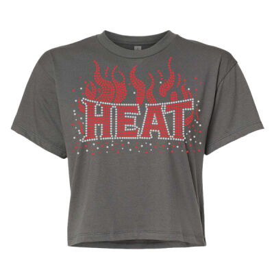 Heat - Girls Crop Top Thumbnail