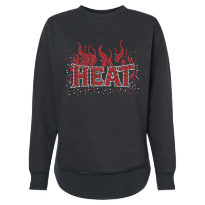Heat - Women's Weekend Fleece Crewneck Sweatshirt Thumbnail
