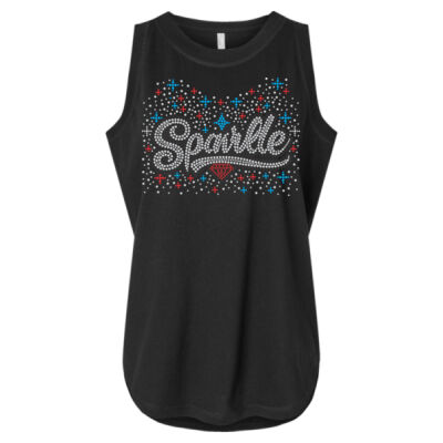 Sparkle - Women's Relaxed Fine Jersey Tank Thumbnail