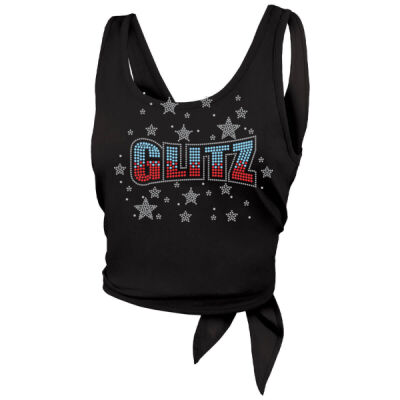 Glitz - Crop Tie-Back Tank Thumbnail