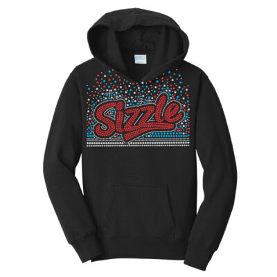 Sizzle with Superior Sleeve - Youth Fan Favorite Fleece Pullover Hooded Sweatshirt Thumbnail