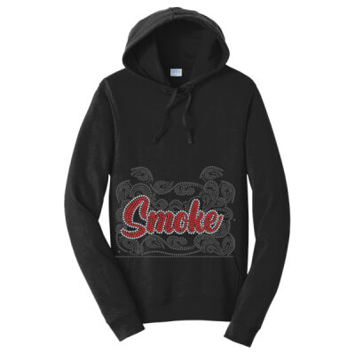 Smoke with Superior Sleeve - Fan Favorite Fleece Pullover Hooded Sweatshirt Thumbnail
