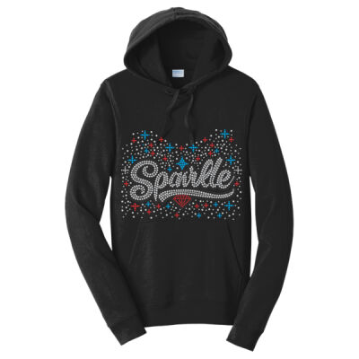 Sparkle with Superior Sleeve - Fan Favorite Fleece Pullover Hooded Sweatshirt Thumbnail