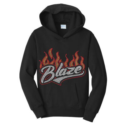 Blaze with Superior Sleeve - Youth Fan Favorite Fleece Pullover Hooded Sweatshirt Thumbnail