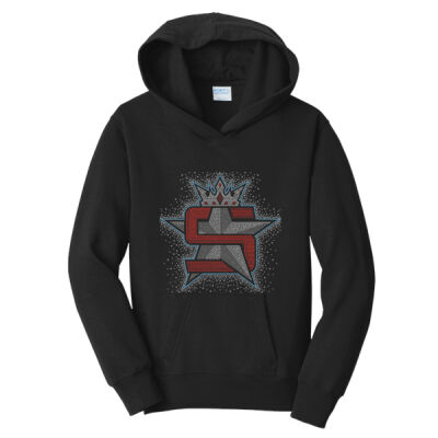 Superior Logo with AB Scatter - Youth Fan Favorite Fleece Pullover Hooded Sweatshirt Thumbnail