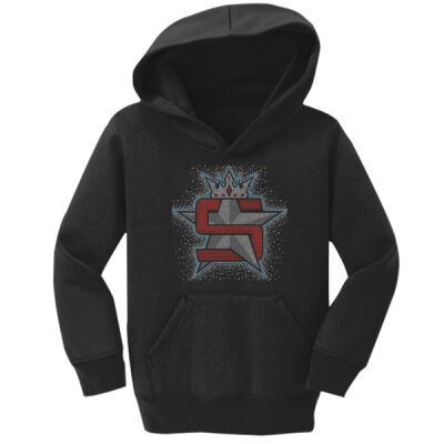 Superior Logo with AB Scatter - Toddler Core Fleece Pullover Hooded Sweatshirt Thumbnail