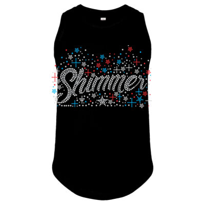 Shimmer - Girls' Relaxed Fine Jersey Tank Thumbnail