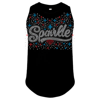Sparkle - Girls Fine Jersey Tank Thumbnail
