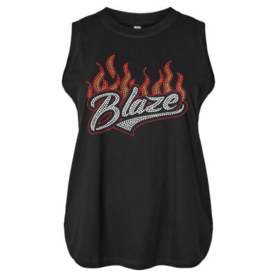 Blaze - Women's Curvy Relaxed Fine Jersey Tank Thumbnail