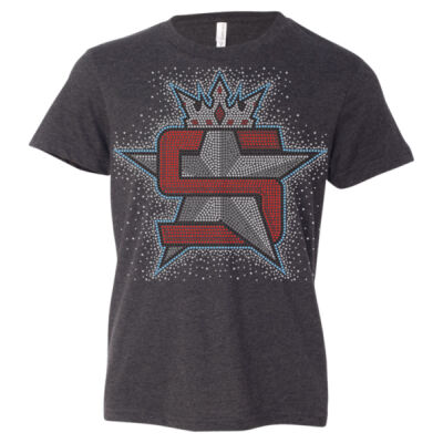 Superior Logo with AB Scatter - Youth CVC Jersey Tee Thumbnail