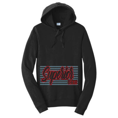 Superior Cheer Stripes - Fan Favorite Fleece Pullover Hooded Sweatshirt Thumbnail