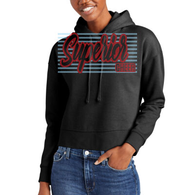 Superior Cheer Stripes - Women's V.I.T. Fleece Hoodie Thumbnail