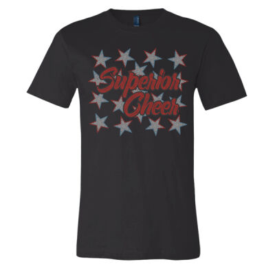Superior Cheer with Stars - Jersey Tee Thumbnail