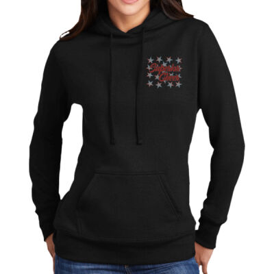 Superior Cheer with Stars - Women's Core Fleece Pullover Hooded Sweatshirt Thumbnail