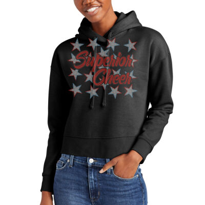 Superior Cheer with Stars - Women's V.I.T. Fleece Hoodie Thumbnail