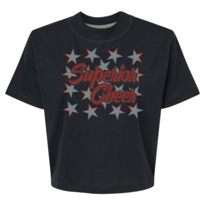 Superior Cheer with Stars - Women's Boxy Tee Thumbnail