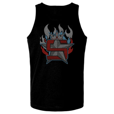 Superior Logo with Flames - Toddler Fine Jersey Tank Thumbnail