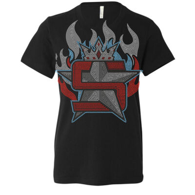 Superior Logo with Flames - Youth Jersey Tee Thumbnail