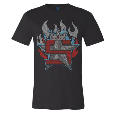 Superior Logo with Flames - Jersey Tee Thumbnail