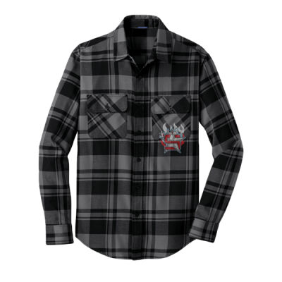 Superior Flames - Plaid Flannel Shirt Thumbnail