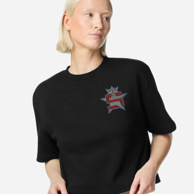 Superior - Women's French Terry Mid-Length Boxy Top Thumbnail