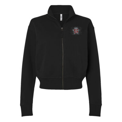 Superior Logo with AB Scatter - Women's French Terry Full-Zip Jacket Thumbnail