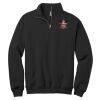 NuBlend ® 1/4 Zip Cadet Collar Sweatshirt Thumbnail